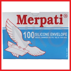 KIKY AMPLOP MERPATI 100 SILICONE ENVELOPE 110 70GR