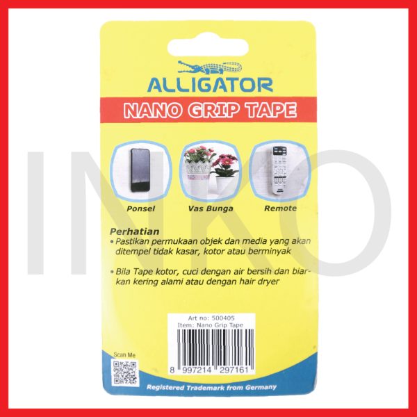 ginee_20260911162953015_4357505175.jpg ALLIGATOR NANO GRIP TAPE ROLL 3CMX1M