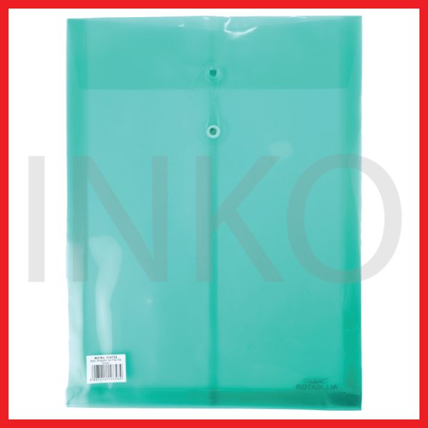 ginee_20260911163954557_4885881113.jpg ALLIGATOR A4 FILE TIE GREEN
