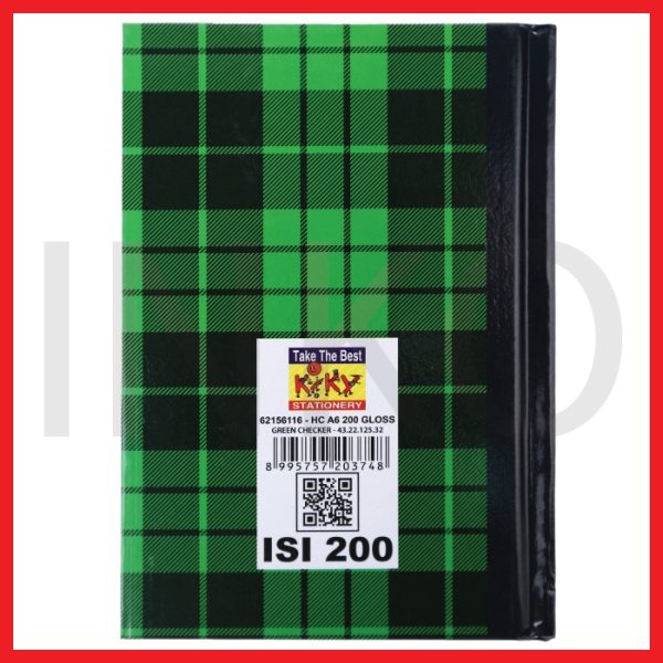 KIKY A6 HARD COVER 200 GLOSS