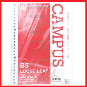 KIKY LOOSE LEAF B5 50SHEETS