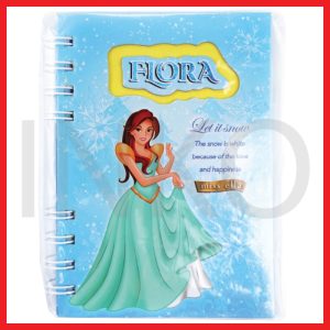 ginee_20260911170813916_4697648872.jpg KIKY A6 HARD COVER WIRE O WITH ORNAMENT IN HOLE FLORA