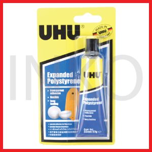 UHU HOUSEHOLD EXPANDED POLYSTYRENE 33ML BLISTER
