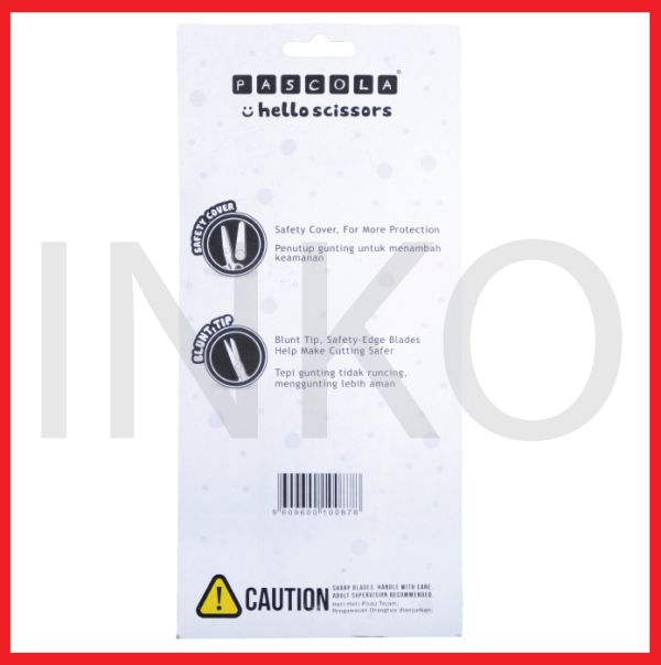 PASCOLA HELLO SCISSORS 5 INCH
