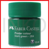 FABER CASTELL POSTER COLOUR DARK GREEN 15ML