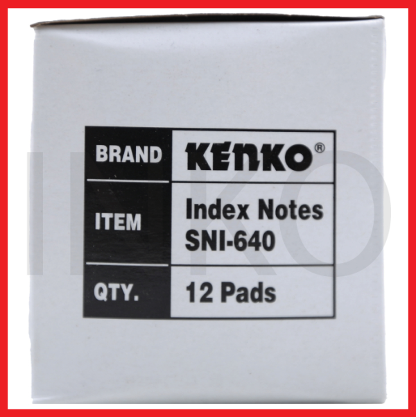 ginee_20260912094857913_4771270989.png KENKO INDEX NOTES 40SHEETS