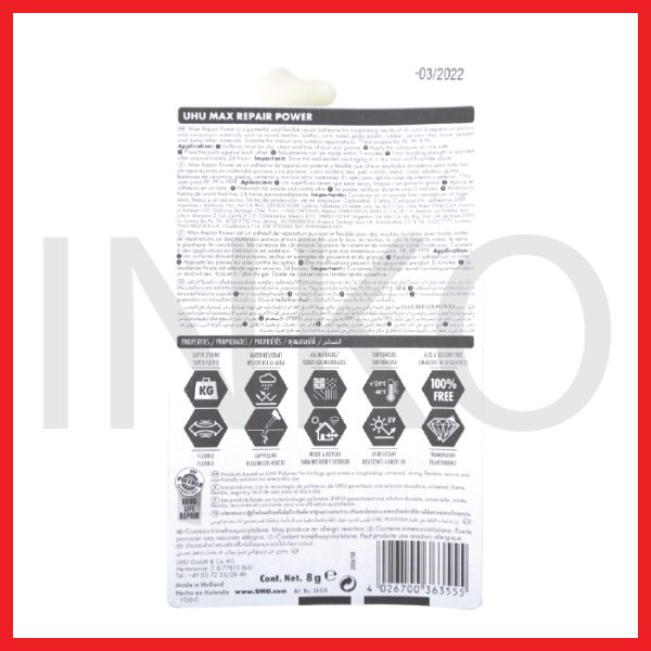 UHU MAX REPAIR 8GR