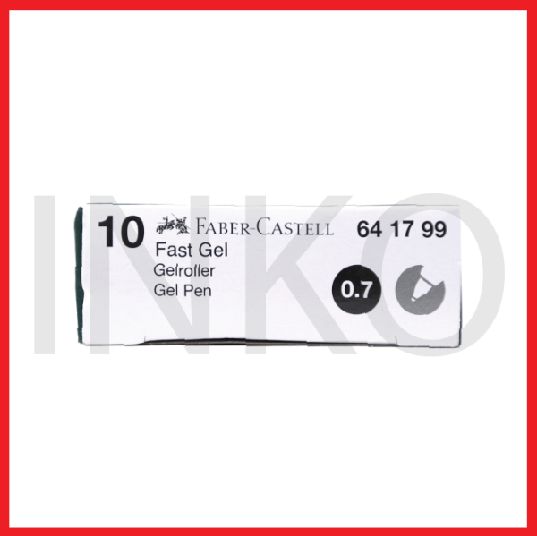 ginee_20260912141116714_5675391634.png FABER CASTELL FAST GEL 0.7 BLACK 1PCS