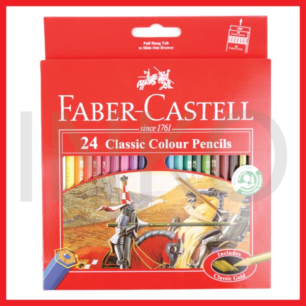 ginee_20260912151317072_6913449795.jpg FABER CASTELL CLASSIC COLOUR PENCILS 24L