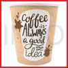 OKEY HOT PAPERCUP 6.5 OZ 50PCS