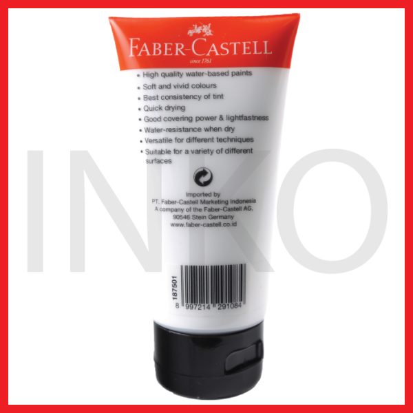 ginee_20260912153138304_2838587385.jpg FABER CASTELL ACRYLIC COLOUR TITANIUM WHITE 75ML