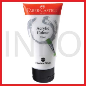 ginee_20260912153138305_5967692866.jpg FABER CASTELL ACRYLIC COLOUR TITANIUM WHITE 75ML