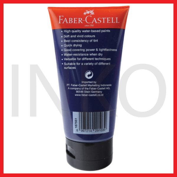 FABER CASTELL ACRYLIC COLOUR PRUSSIAN BLUE 75ML