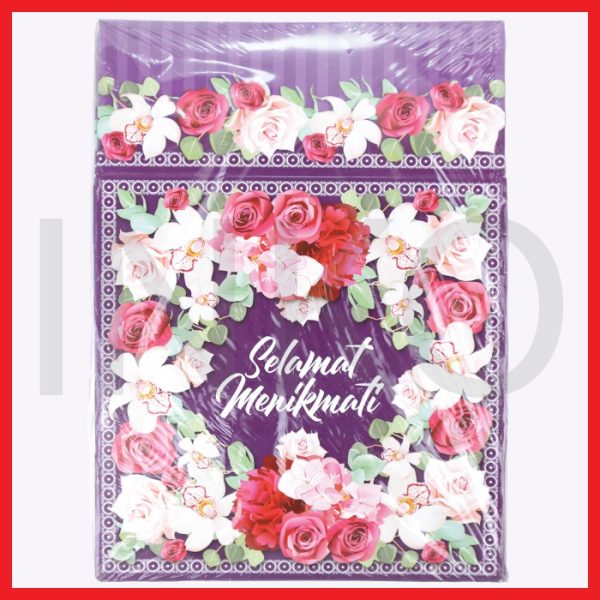 OKEY SNACK BOX LIPAT 18X18X7 20PCS