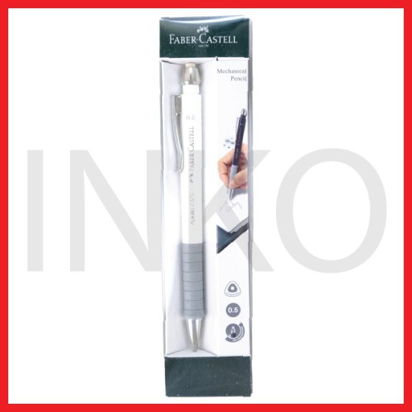 ginee_20260912154412891_5366002497.jpg FABER CASTELL MECHANICAL PENCIL 0.5 WHITE 1PCS