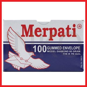 KIKY AMPLOP MERPATI 100 GUMMED ENVELOPE VISIT 80GR