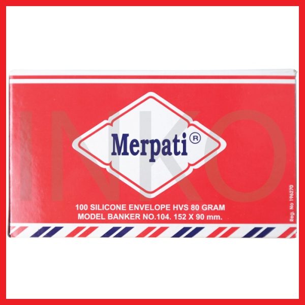 KIKY AMPLOP MERPATI 100 SILICONE ENVELOPE 104 80GR