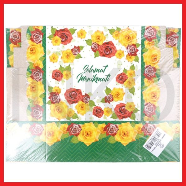 OKEY SNACK BOX 15X15X6.5 20PCS