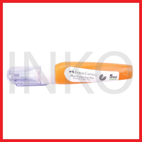 ginee_20260912170514287_8003220265.jpg FABER CASTELL CORRECTION PEN MINI BAR ORANGE 5ML