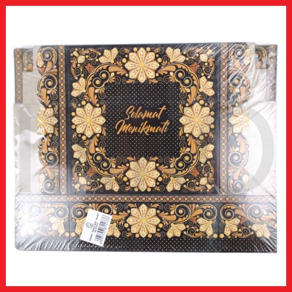 OKEY SNACK BOX 18X18X7 20PCS