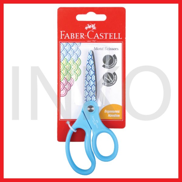 ginee_20260912171658457_1324662911.jpg FABER CASTELL MOTIF SCISSORS BLUE
