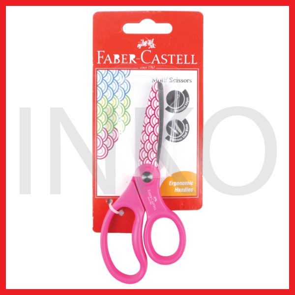 FABER CASTELL MOTIF SCISSORS PINK