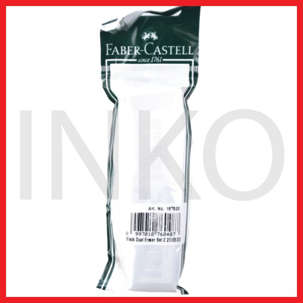 ginee_20260912172234755_2705553866.jpg FABER CASTELL ERASER DUST FREE 7171 MEDIUM BLACK SET 2