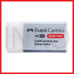 ginee_20260912172724106_0814439293.jpg FABER CASTELL ERASER DUST FREE SMALL WHITE 1PCS
