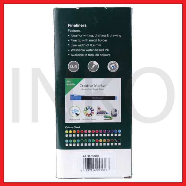 ginee_20260912172949995_8199534450.jpg FABER CASTELL FINELINER CAP DARK GREY INK 1PCS