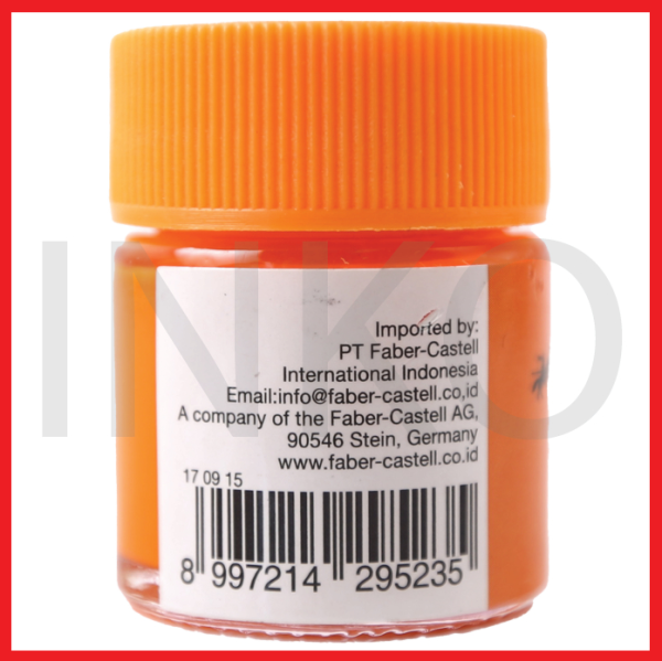 ginee_20260914103845084_2848532487.png FABER CASTELL POSTER COLOUR DARK CADMIUM ORANGE 15ML