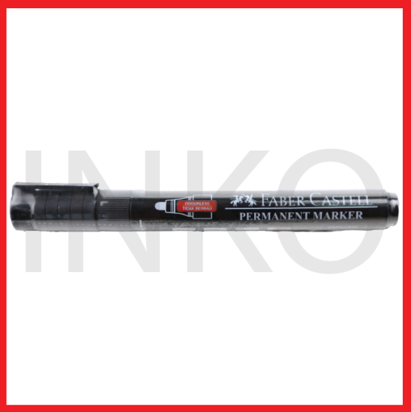 ginee_20260914115150026_3344889868.png FABER CASTELL ECO PERMANENT MARKER II BLACK INK 1PCS