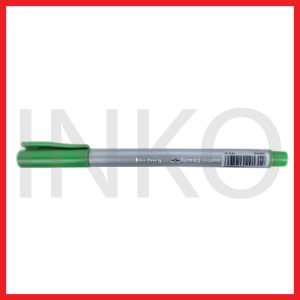 ginee_20260914125438467_2749790402.jpg FABER CASTELL FINELINER CLIP CAP EMERALD INK 1PCS
