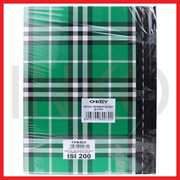 ginee_20260914125614099_5254249660.jpg OKEY BUKU KWARTO 200 BURBERRY
