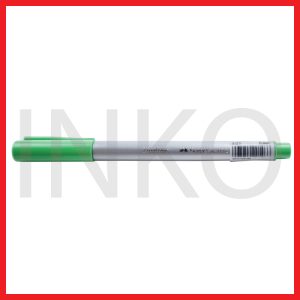 ginee_20260914125629443_5360104002.jpg FABER CASTELL FINELINER CLIP CAP FL GREEN INK 1PCS