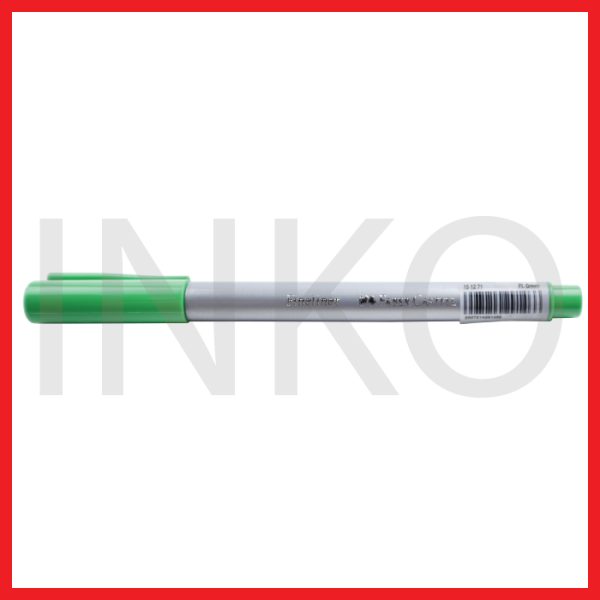 ginee_20260914125629443_5360104002.jpg FABER CASTELL FINELINER CLIP CAP FL GREEN INK 1PCS