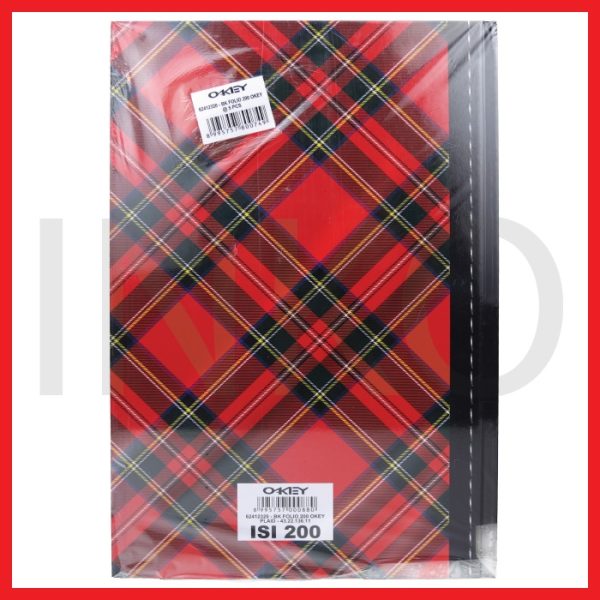 OKEY BUKU FOLIO 200 PLAID