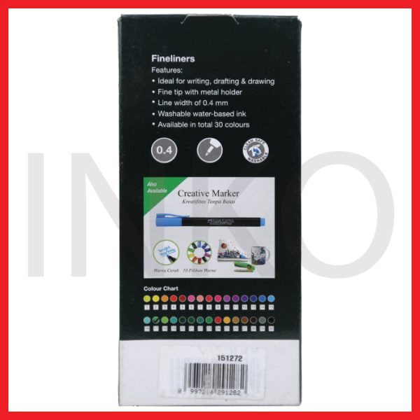 ginee_20260914141303094_0417005950.jpg FABER CASTELL FINELINER CLIP CAP LIME INK 1PCS