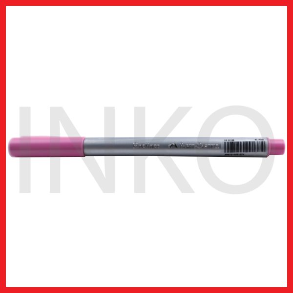 FABER CASTELL FINELINER CLIP CAP PINK INK 1PCS