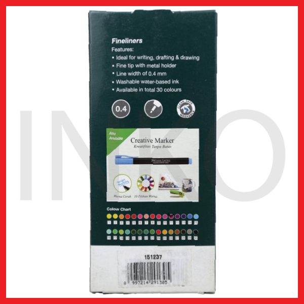 ginee_20260914144853323_0595993271.jpg FABER CASTELL FINELINER CLIP CAP PURPLE INK 1PCS