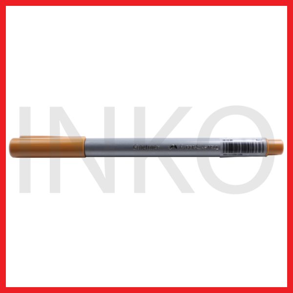 FABER CASTELL FINELINER CLIP CAP SAND INK 1PCS