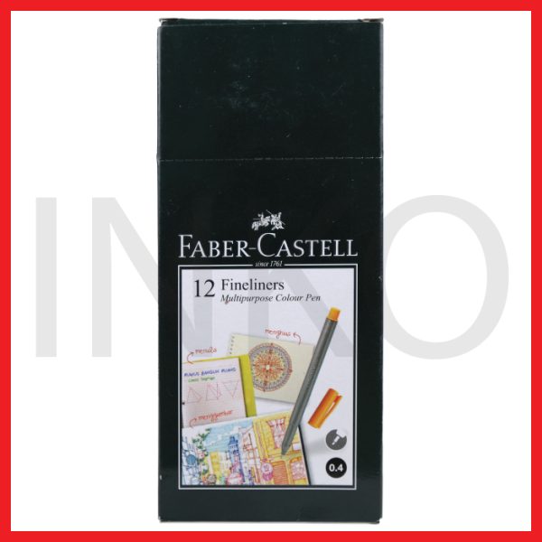 FABER CASTELL FINELINER CLIP CAP TURQOISE INK 1PCS