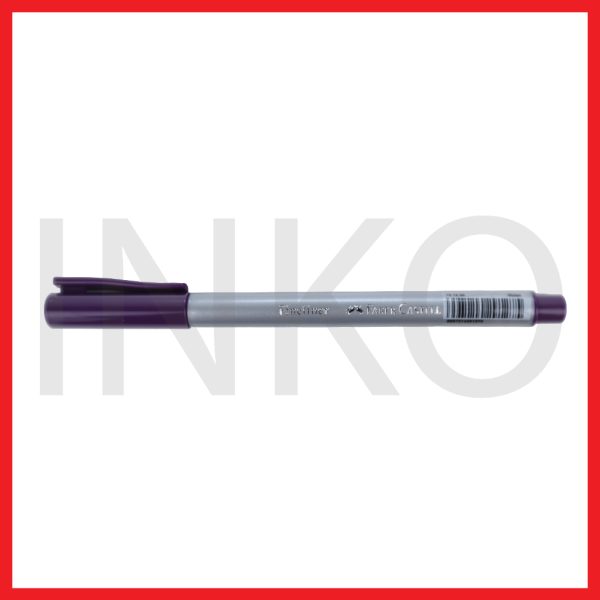 ginee_20260914151614020_0042973950.jpg FABER CASTELL FINELINER CLIP CAP VIOLET INK 1PCS