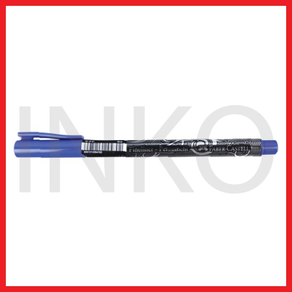 ginee_20260914151816518_1271518423.jpg FABER CASTELL FINELINER PERMANENT BLUE INK 1PCS