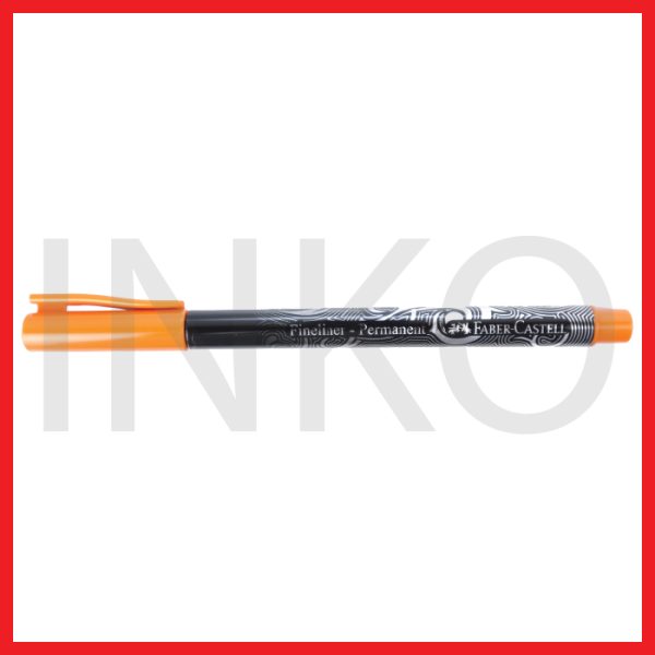 ginee_20260914152029665_5070858379.jpg FABER CASTELL FINELINER PERMANENT ORANGE INK 1PCS