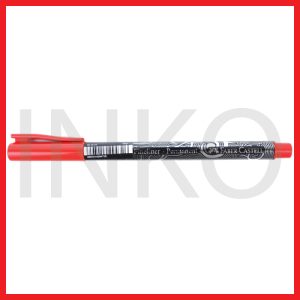 ginee_20260914152219243_3361660995.jpg FABER CASTELL FINELINER PERMANENTI RED INK 1PCS