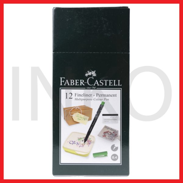 ginee_20260914152440940_4867453740.jpg FABER CASTELL FINELINER PERMANENT BROWN INK 1PCS
