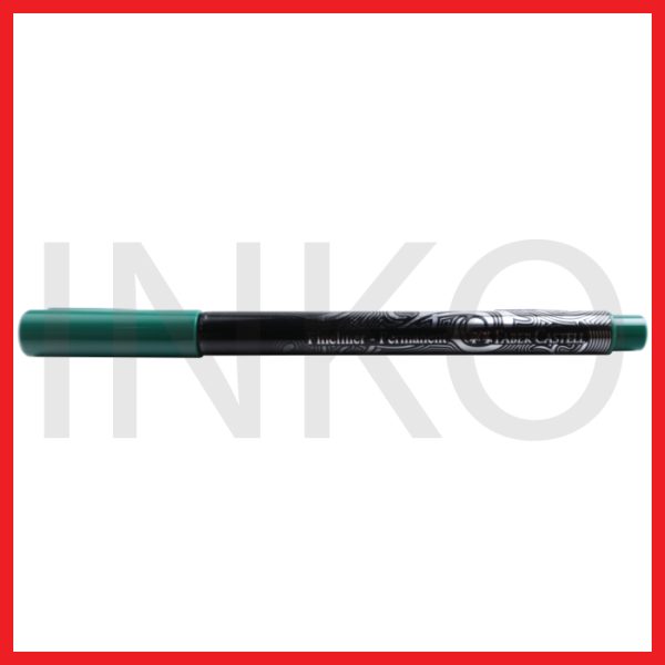 FABER CASTELL FINELINER PERMANENT GREEN INK 1PCS