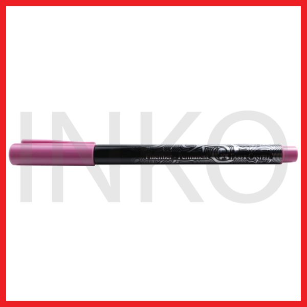 ginee_20260914153408422_3332127609.jpg FABER CASTELL FINELINER PERMANENT PINK INK 1PCS