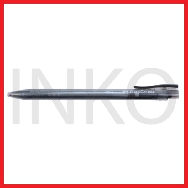FABER CASTELL BALLPOINT RX 0.7 MM BLACK INK 1PCS