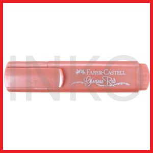 ginee_20260914164003330_7776168962.jpg FABER CASTELL TEXTLINER 46 METALLIC GLORIOUS RED